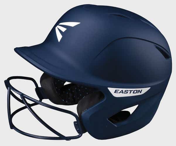 New Easton Ghost Fastpitch Helmet Matte Navy Medium Large