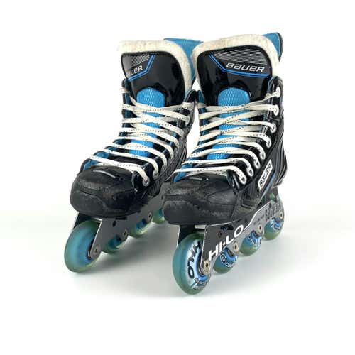 Used Bauer Rsx Roller Hockey Skates Junior 1.0
