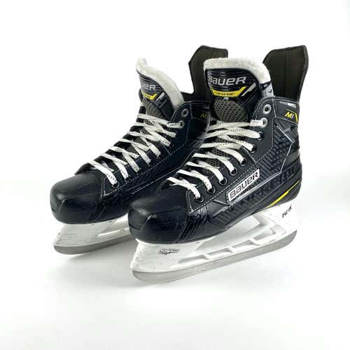 Used Bauer Supreme M1 Ice Hockey Skates Junior 4.0d