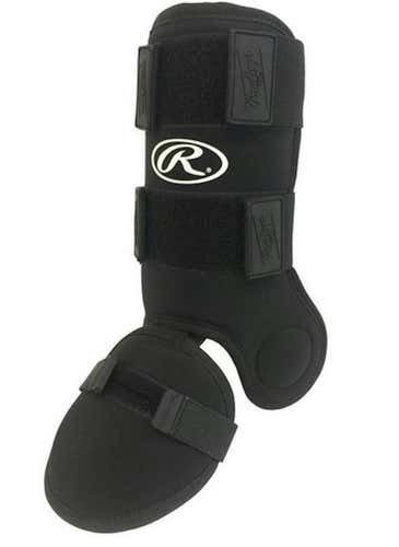 New Rawlings Hitter's Leg Guard - Black