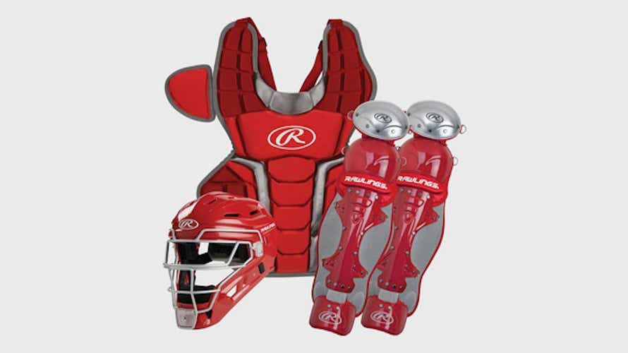 New Rawlings Renegade 2.0 Youth Catcher's Box Set R2csy-s Sil