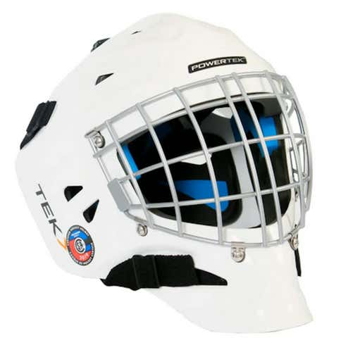 New V3.0 Goal Helmet Sr Sm Wht