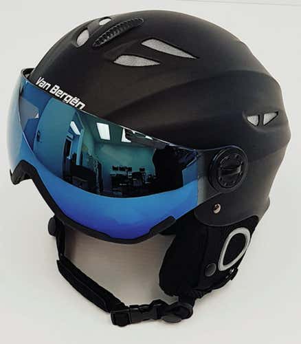 New Van Bergen Jr. Helmet With Visor Small
