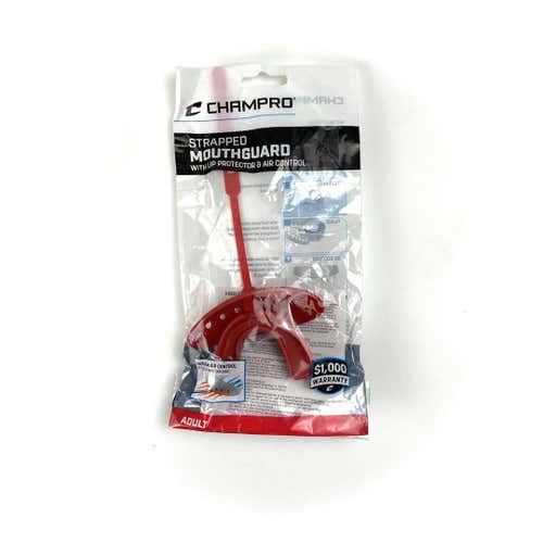 Used Champro Strapped Adult Mouthguard