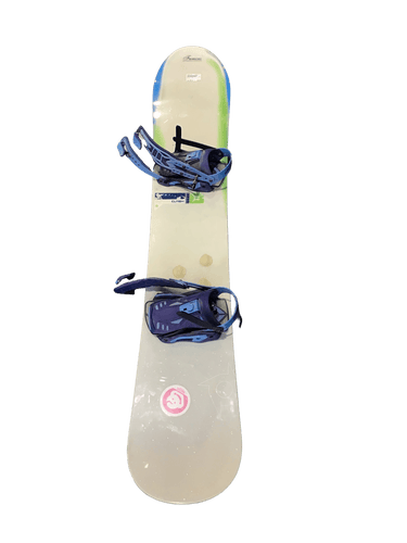 Used Burton Clash 160 Cm Women's Snowboard Combo