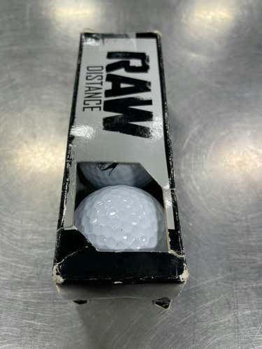 Used 3 Pack Raw Distance Golf Ball Golf Balls