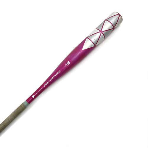 Used Easton Pink Sapphire Fp18psa Fastpitch Bat 30" -10 Drop