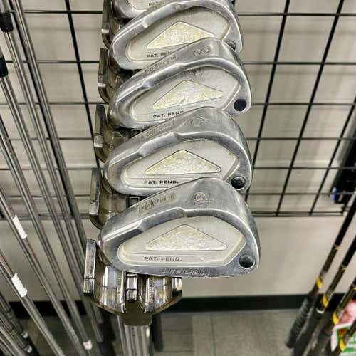 Used Golf Gear Men's Left Iron Set 3i-pw Regular Flex Steel Shaft