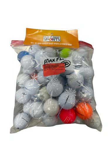 Used Bag Of 50 Maxfli Balls Golf Field Equipment