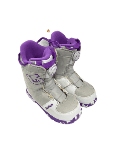 Used Burton Grom Boa Junior 02 Girls' Snowboard Boots