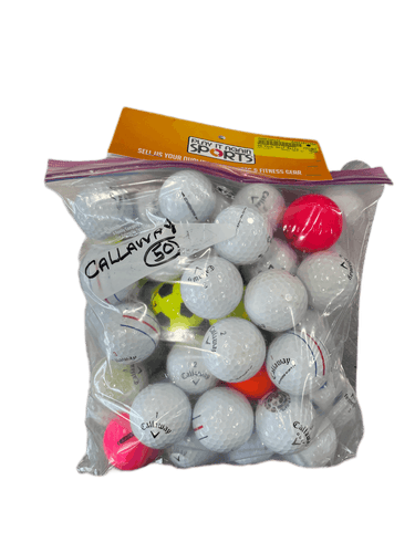 Used Callaway Golf Balls 50pk Golf Accessories