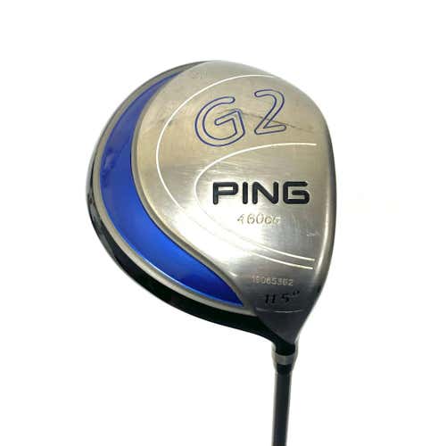 Used Ping G2 Men's Right 11.5 Degree Driver Regular Flex Graphite Shaft 2" Short