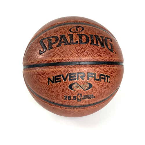 Used Spalding Neverflat Basketball 28 1 2"