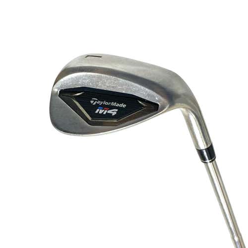 Used Taylormade M4 Men's Right Lob Wedge Stiff Flex Steel Shaft