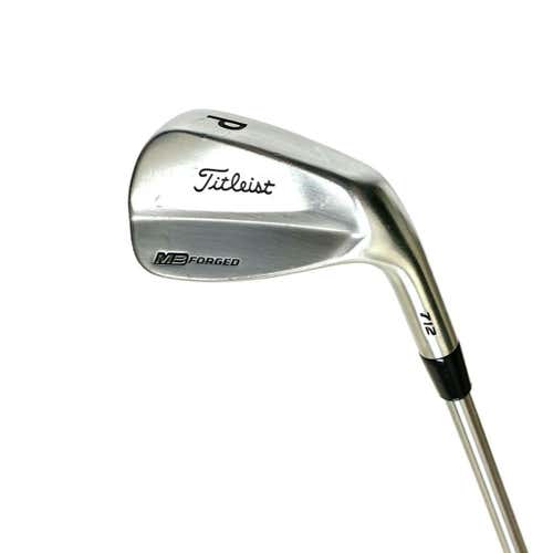 Used Titleist 712 Mb Forged Men's Right Pitching Wedge Stiff Flex Graphite Shaft