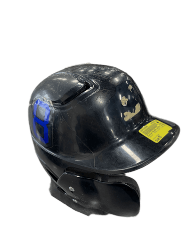 Used Easton Black Helmet W Cheek Guard Md Baseball And Softball Helmets