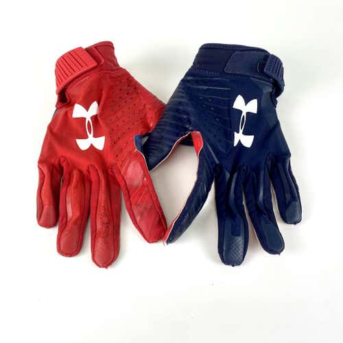Used Under Armour Football Gloves Xl