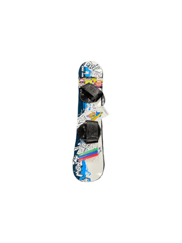 Used Emsco Graffiti 110 Cm Boys' Snowboard Combo