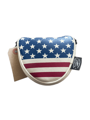 Used Hotz Usa Flag Mallet Cover Golf Accessories