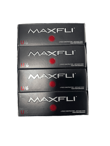Used Maxfli U 6 Golf Balls
