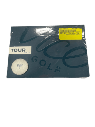 Used Vice Golf Tour White Golf Balls