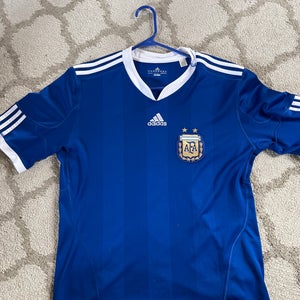 Blue Used Large Adidas Jersey