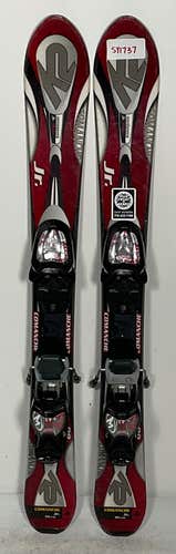 Used Kid's K2 88cm Comanche Skis With Marker 4.5 Bindings (SY1737)