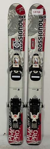 Used Kid's Rossignol 80cm Pure Mountain Pro Jr Skis With Rossignol Comp Kid Bindings (SY1738)