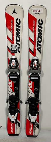 Used Kid's Atomic 80cm Race Skis With Dynastar Team 4 Bindings (SY1739)