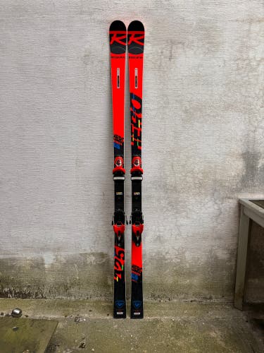 2022 Rossignol Hero Athlete GS 182 cm Race Skis With Look SPX 15 Bindings