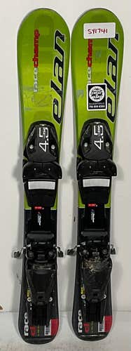 Used Kid's Elan 70cm Race Skis With Elan ESP 4.5 Bindings (SY1741)