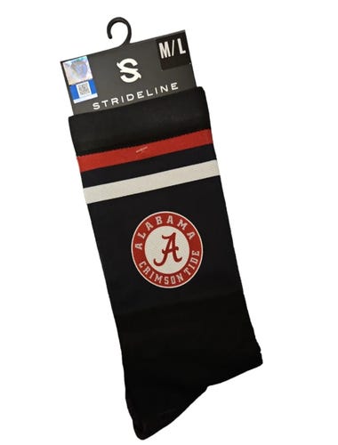 Alabama Crimson Tide Strideline Premium Athletic Crew Socks