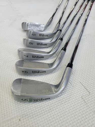 Used Wilson Ultra 5i-pw Regular Flex Steel Shaft Iron Sets