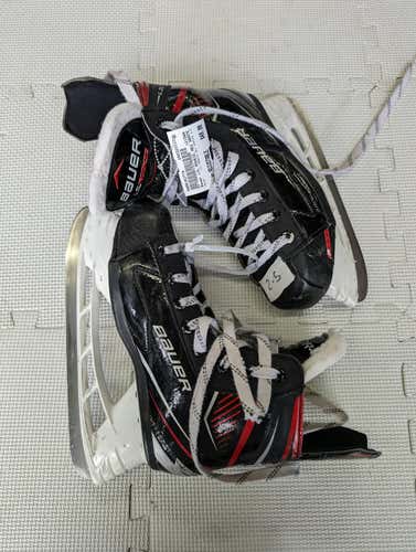 Used Bauer Lil Rookie Adj Skates 2-5 Adjustable Ice Hockey Skates