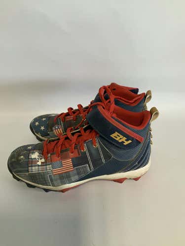 Used Under Armour Bh Junior 05.5 Baseball And Softball Cleats