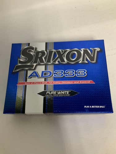 Used Srixon Ad333 Golf Balls