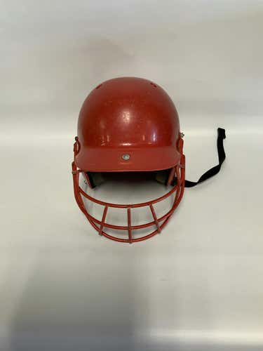 Used Schutt Red One Size Baseball And Softball Helmets
