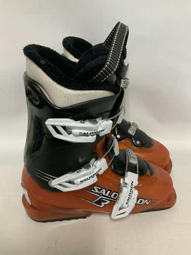 Used Salomon T3 220 Mp - J04 - W05 Boys' Downhill Ski Boots