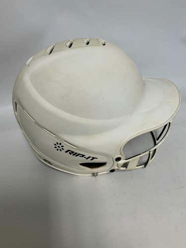 Used Rip-it White M L Baseball And Softball Helmets