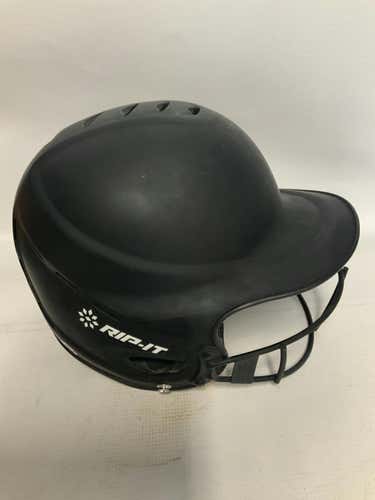 Used Rip-it Black M L Baseball And Softball Helmets