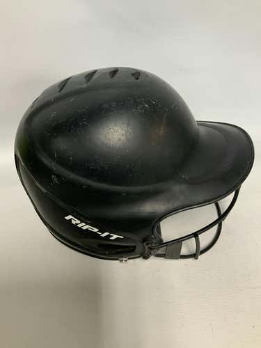 Used Rip-it Black S M Baseball And Softball Helmets