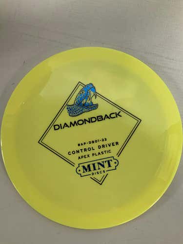 Used Mint Diamondback Apex 174 Disc Golf Drivers