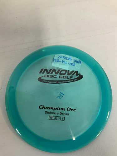 Used Innova Champion Orc 175 Disc Golf Drivers