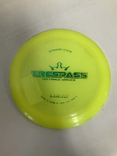 Used Dynamic Discs Trespass Lucid Disc Golf Drivers