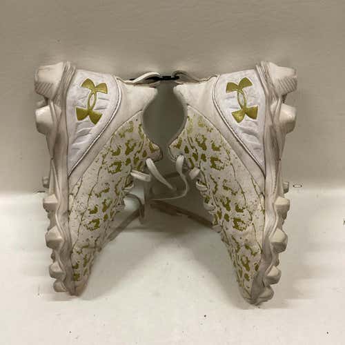 Used Under Armour Bb Cleat Junior 04.5 Baseball And Softball Cleats