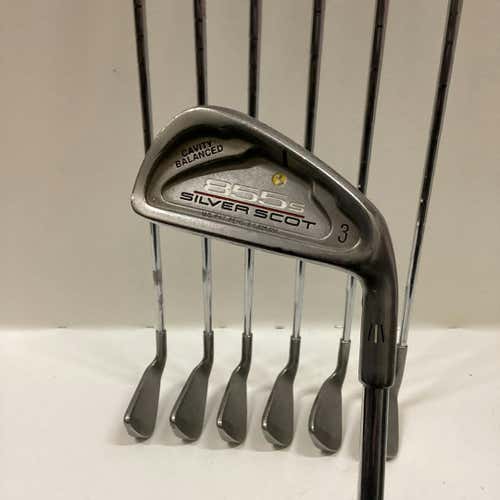 Used Tommy Armour 855s Silver Scot 7 Piece Regular Flex Steel Shaft Men's Package Sets
