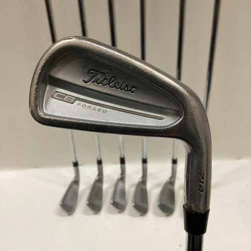 Used Titleist Cb Forged 714 4i-pw Steel Iron Sets
