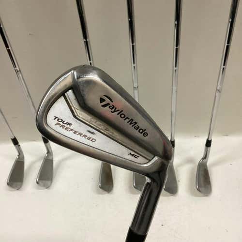 Used Taylormade Tour Preferred Mc 4i-pw Steel Iron Sets