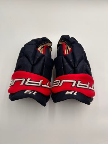 New Columbus Blue Jackets True 13.5" Pro Stock Foudy Gloves