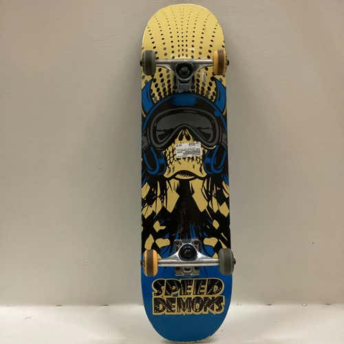 Used Speed Demon Skateboard Regular Complete Skateboards